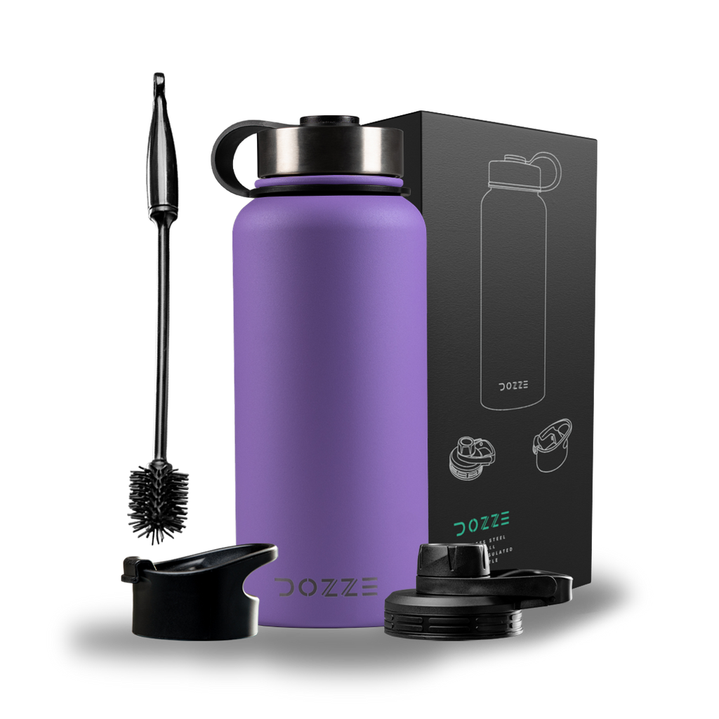 Lavender Purple DOZZE Adventurer Water Bottle - 945ml - Dozze