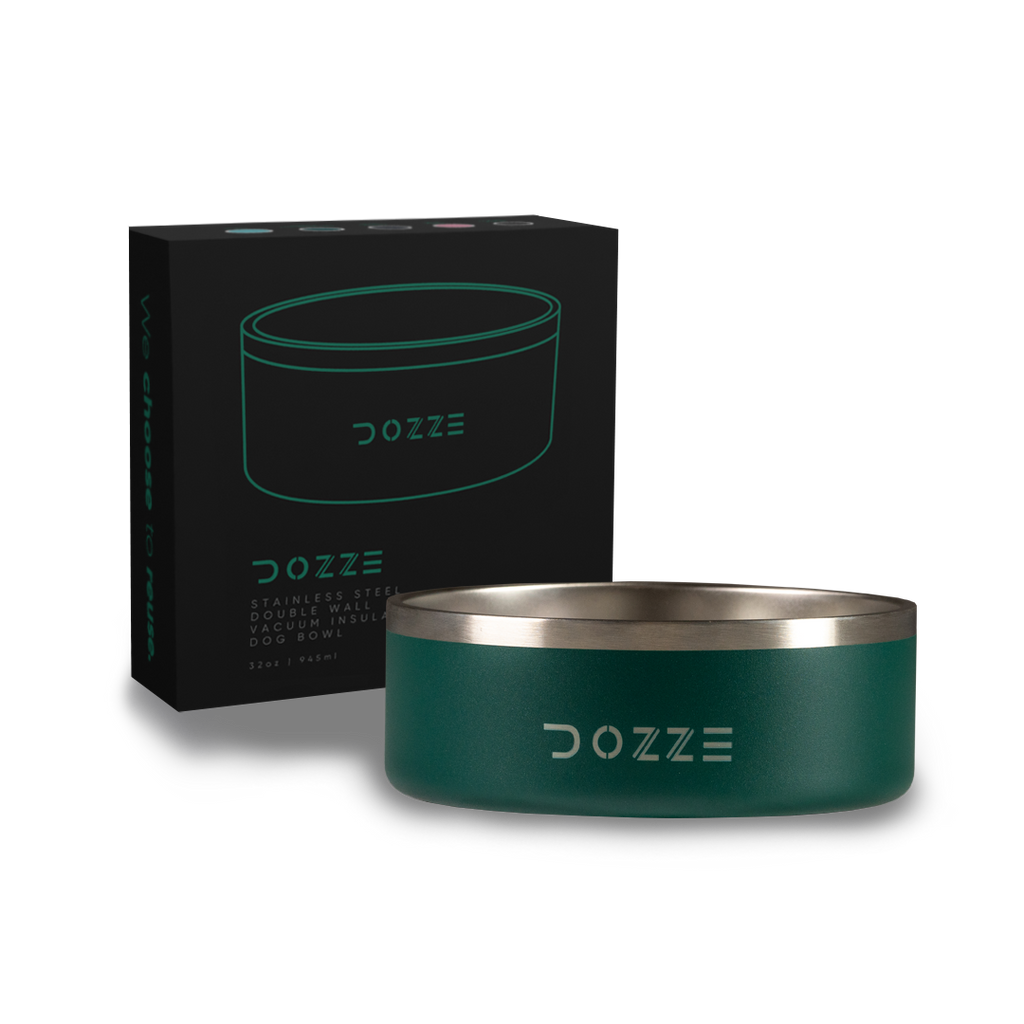 Sacramento Green DOZZE Dog Bowl - Dozze