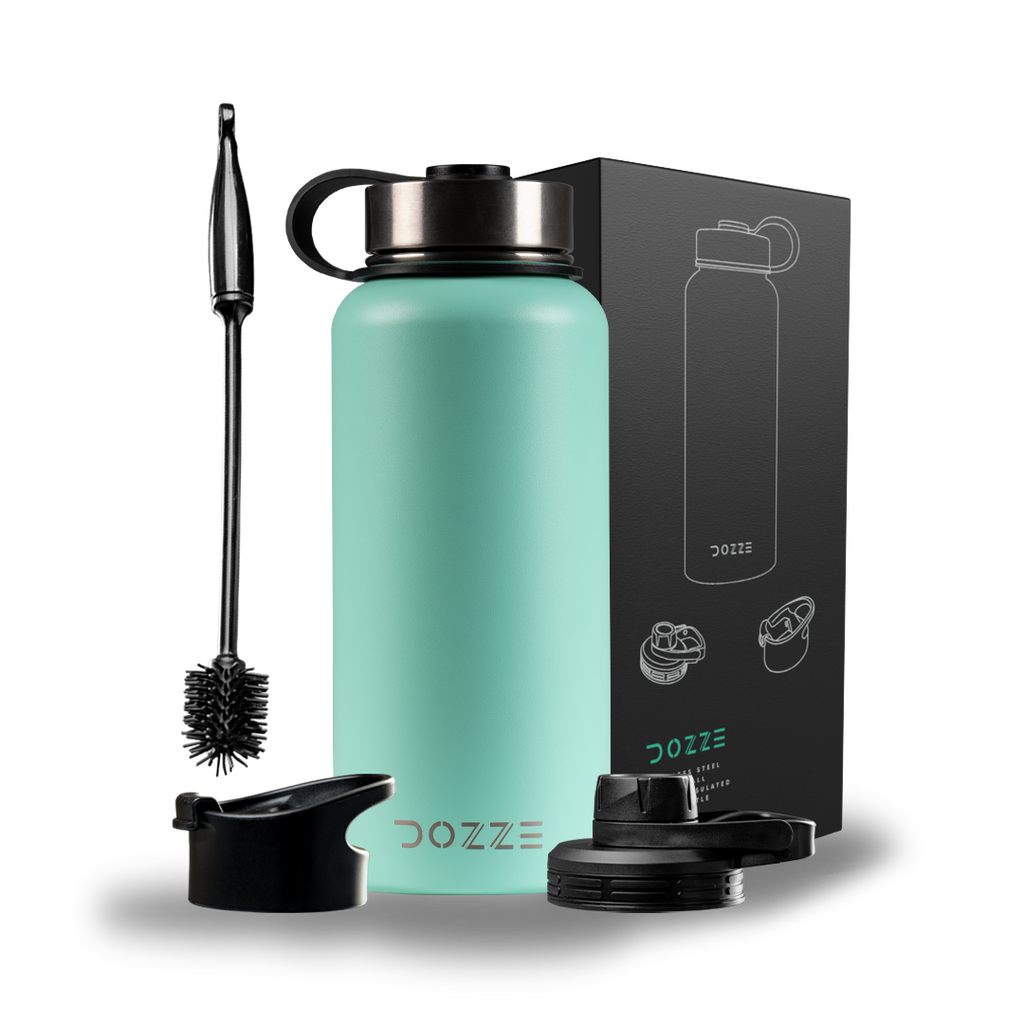 Mint Green DOZZE Adventurer Water Bottle - 945ml - Dozze