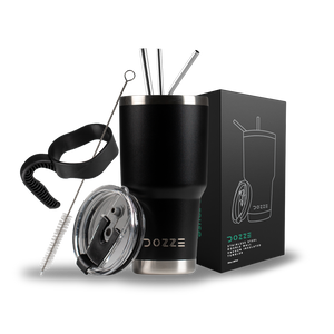 Open image in slideshow, Black Edition DOZZE Roamer Tumbler Bundle - Dozze
